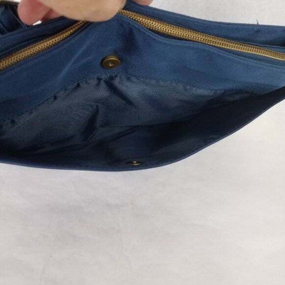 Travelon Bag Women's Navy Quilted Crossbody Purse Messenger Anti-Theft RFID - Picture 7 of 16